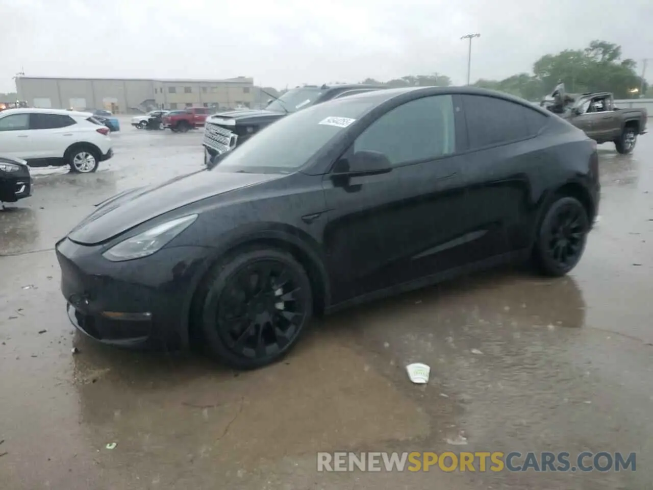 1 Photograph of a damaged car 7SAYGAEE4PF871426 TESLA MODEL Y 2023