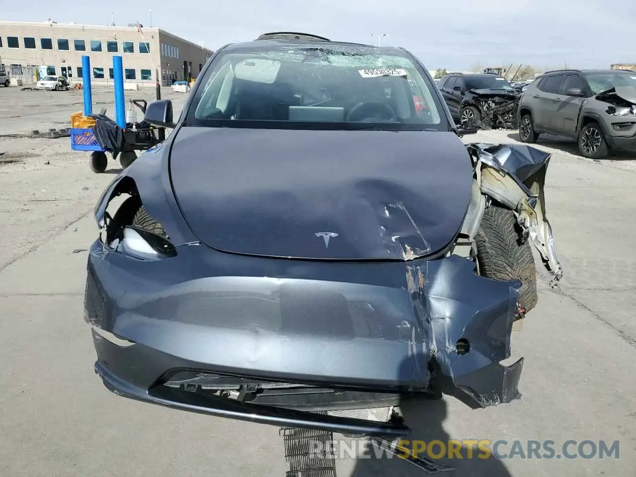 5 Photograph of a damaged car 7SAYGAEE4PF873757 TESLA MODEL Y 2023