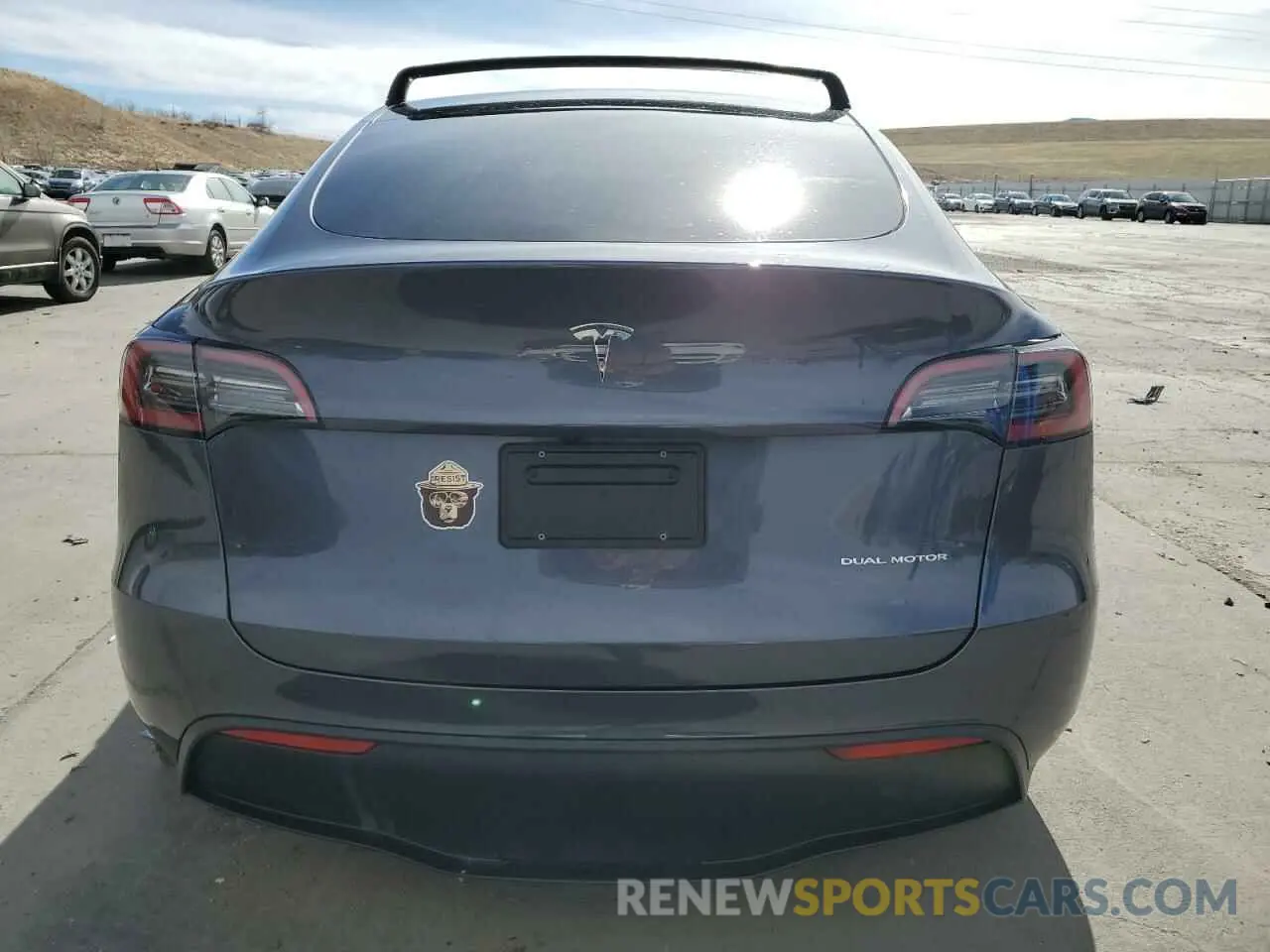 6 Photograph of a damaged car 7SAYGAEE4PF873757 TESLA MODEL Y 2023