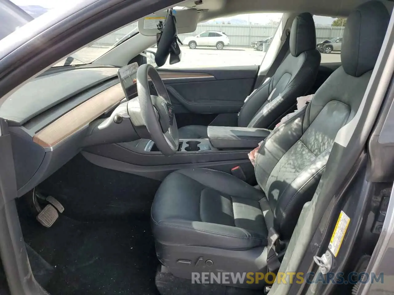 7 Photograph of a damaged car 7SAYGAEE4PF873757 TESLA MODEL Y 2023