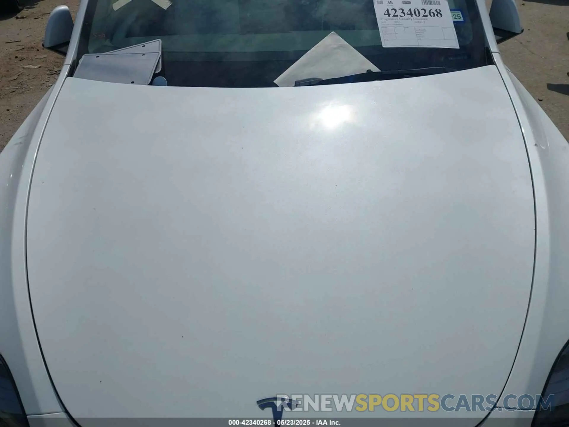 10 Фотография поврежденного автомобиля 7SAYGAEE4PF885925 TESLA MODEL Y 2023