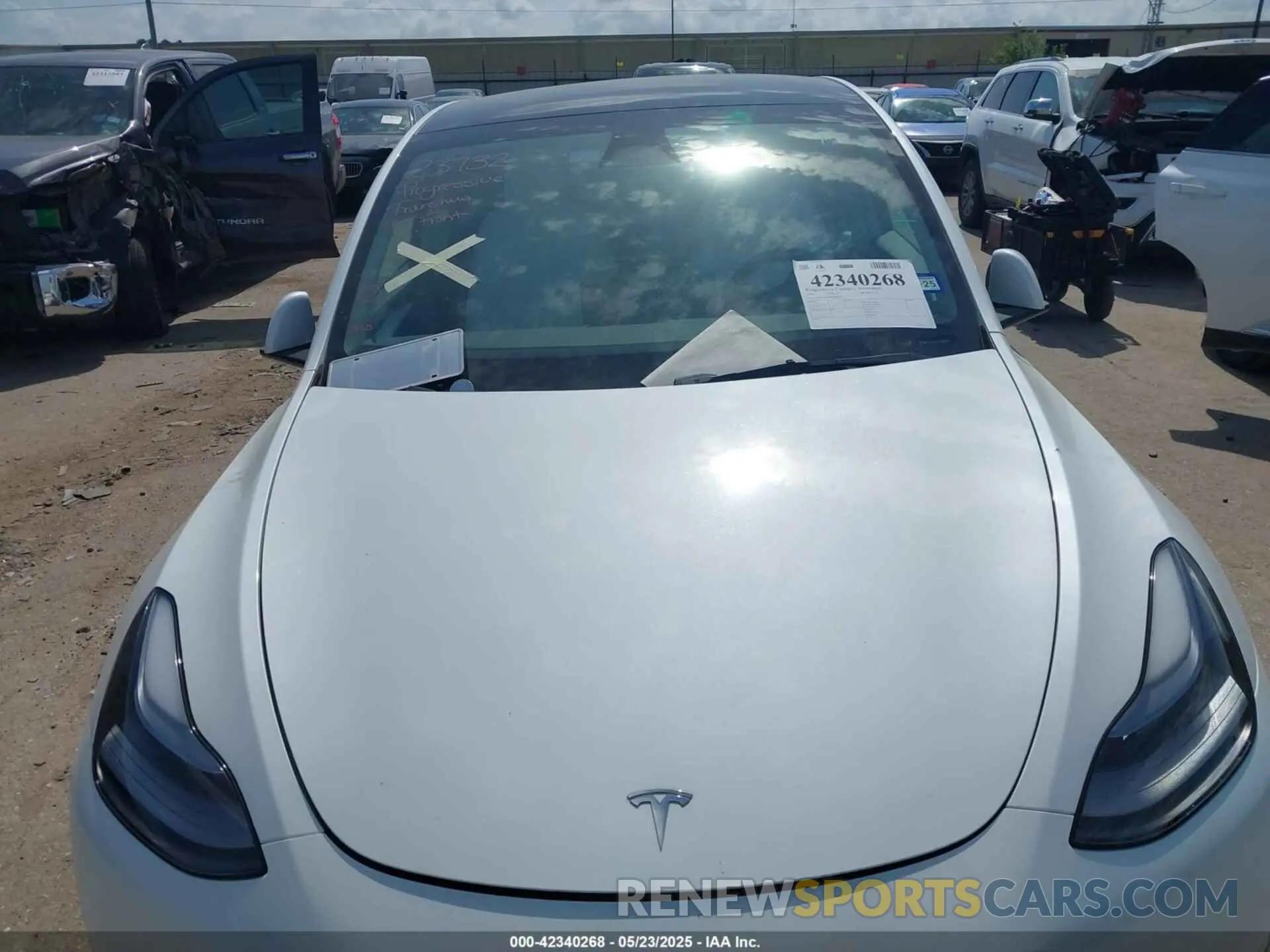 11 Фотография поврежденного автомобиля 7SAYGAEE4PF885925 TESLA MODEL Y 2023