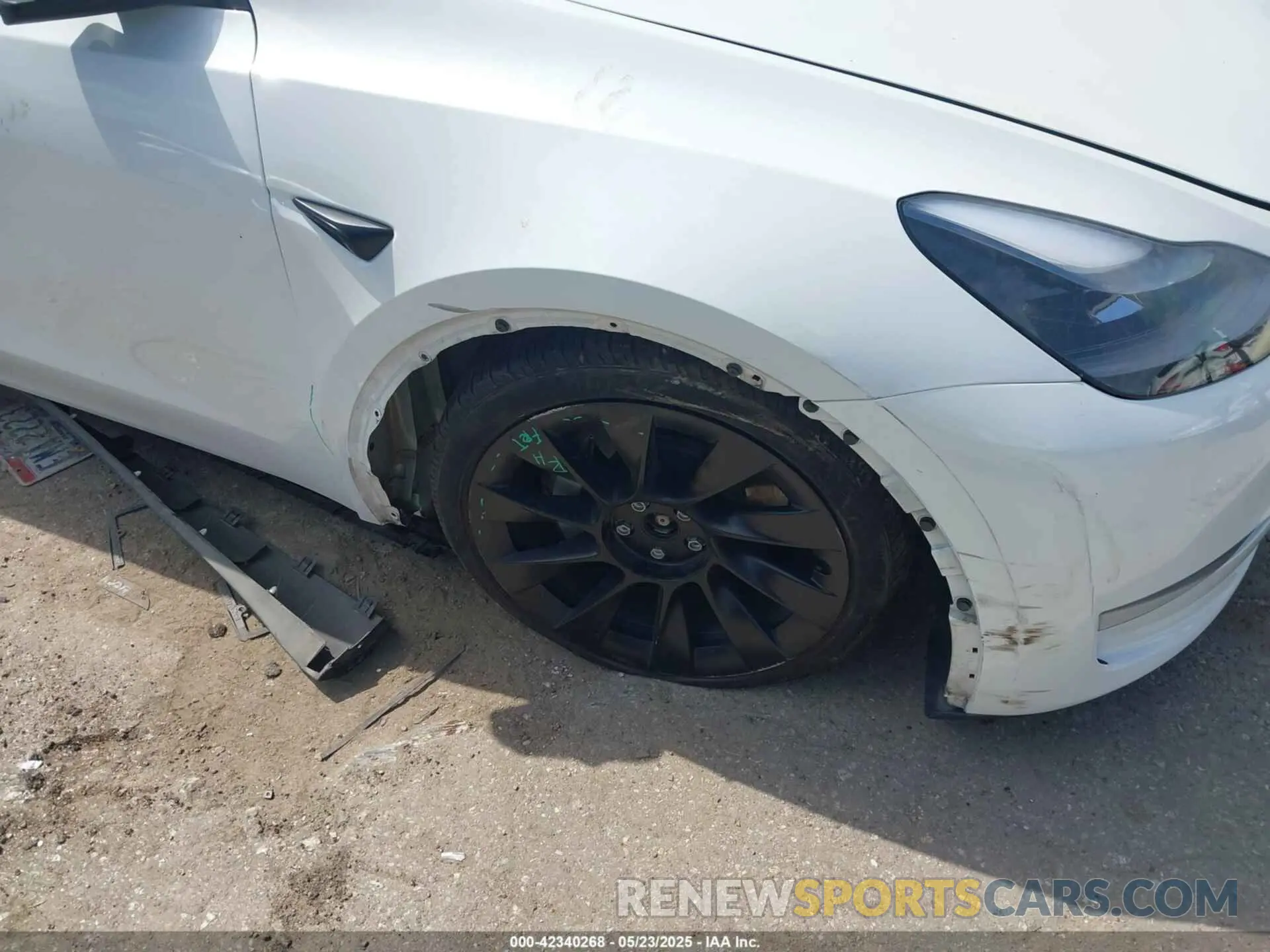 6 Фотография поврежденного автомобиля 7SAYGAEE4PF885925 TESLA MODEL Y 2023