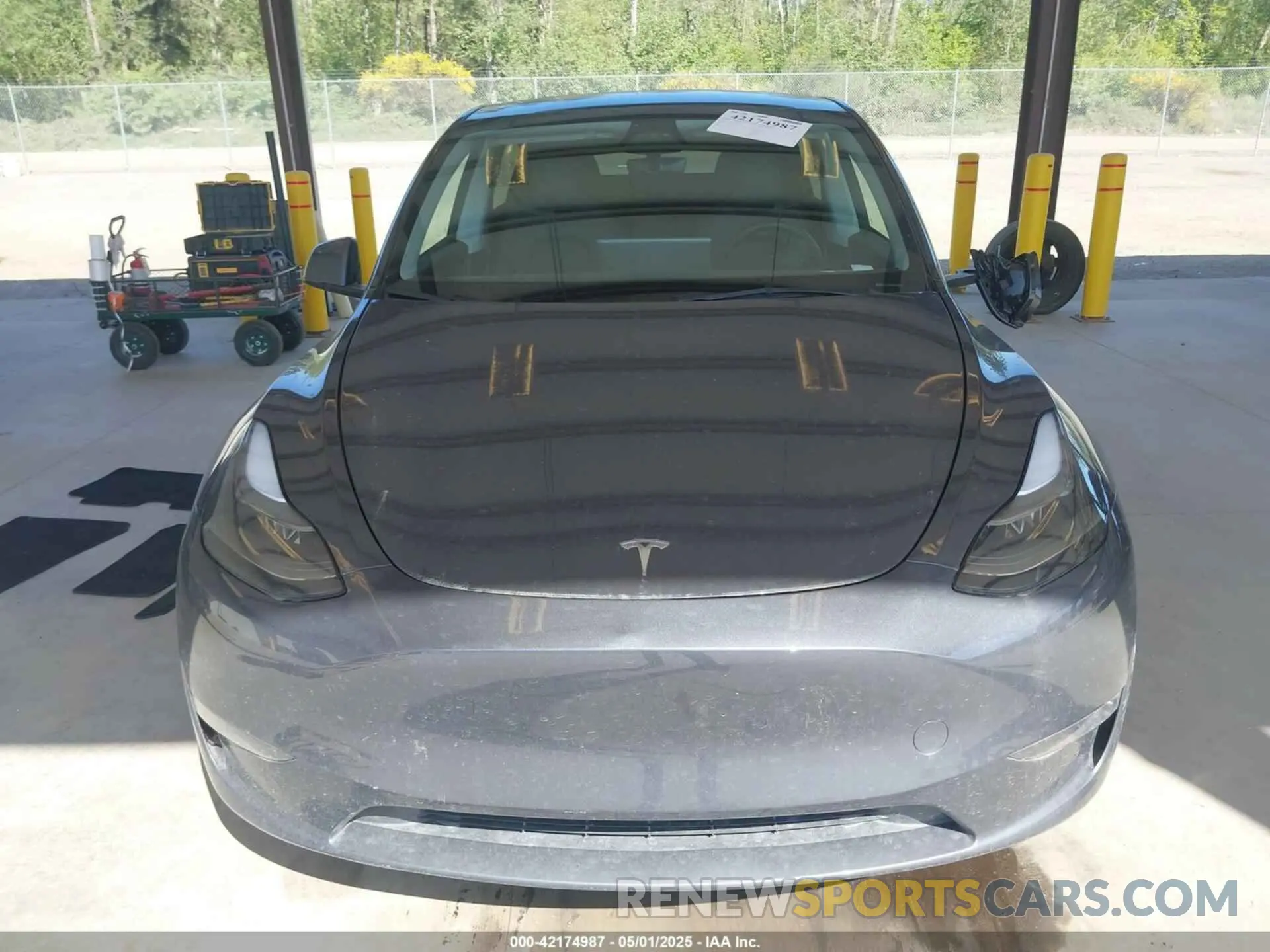 12 Фотография поврежденного автомобиля 7SAYGAEE4PF906577 TESLA MODEL Y 2023