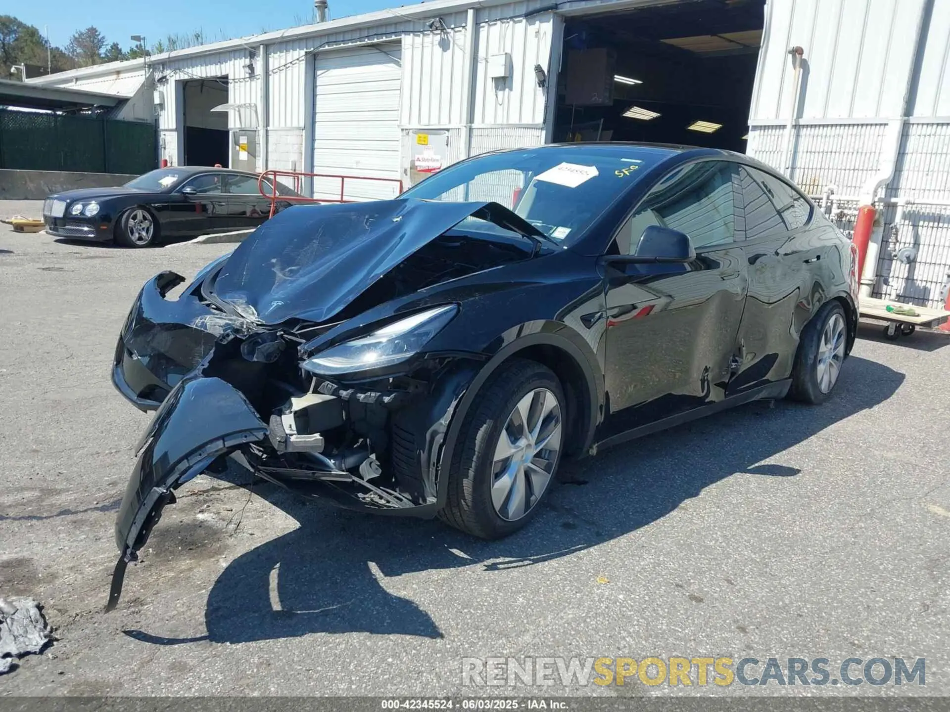 2 Photograph of a damaged car 7SAYGAEE4PF918812 TESLA MODEL Y 2023