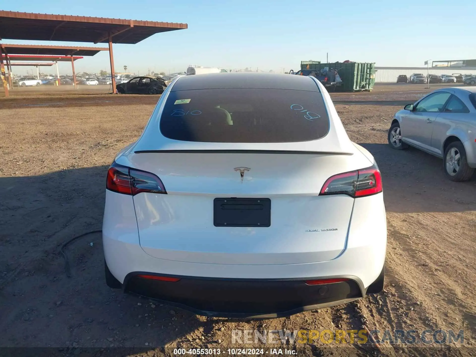13 Photograph of a damaged car 7SAYGAEE4PF969503 TESLA MODEL Y 2023