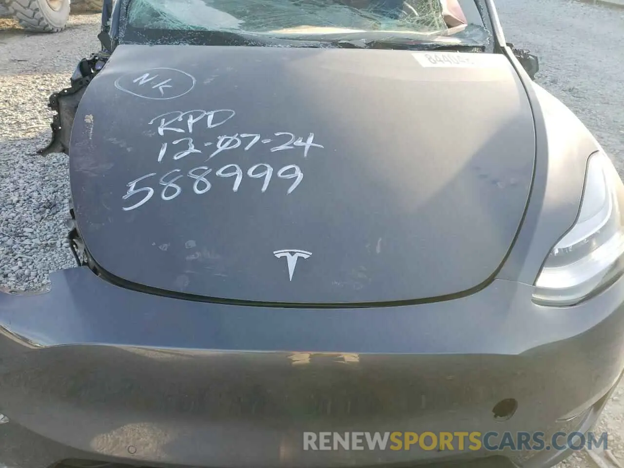11 Photograph of a damaged car 7SAYGAEE5PF588999 TESLA MODEL Y 2023