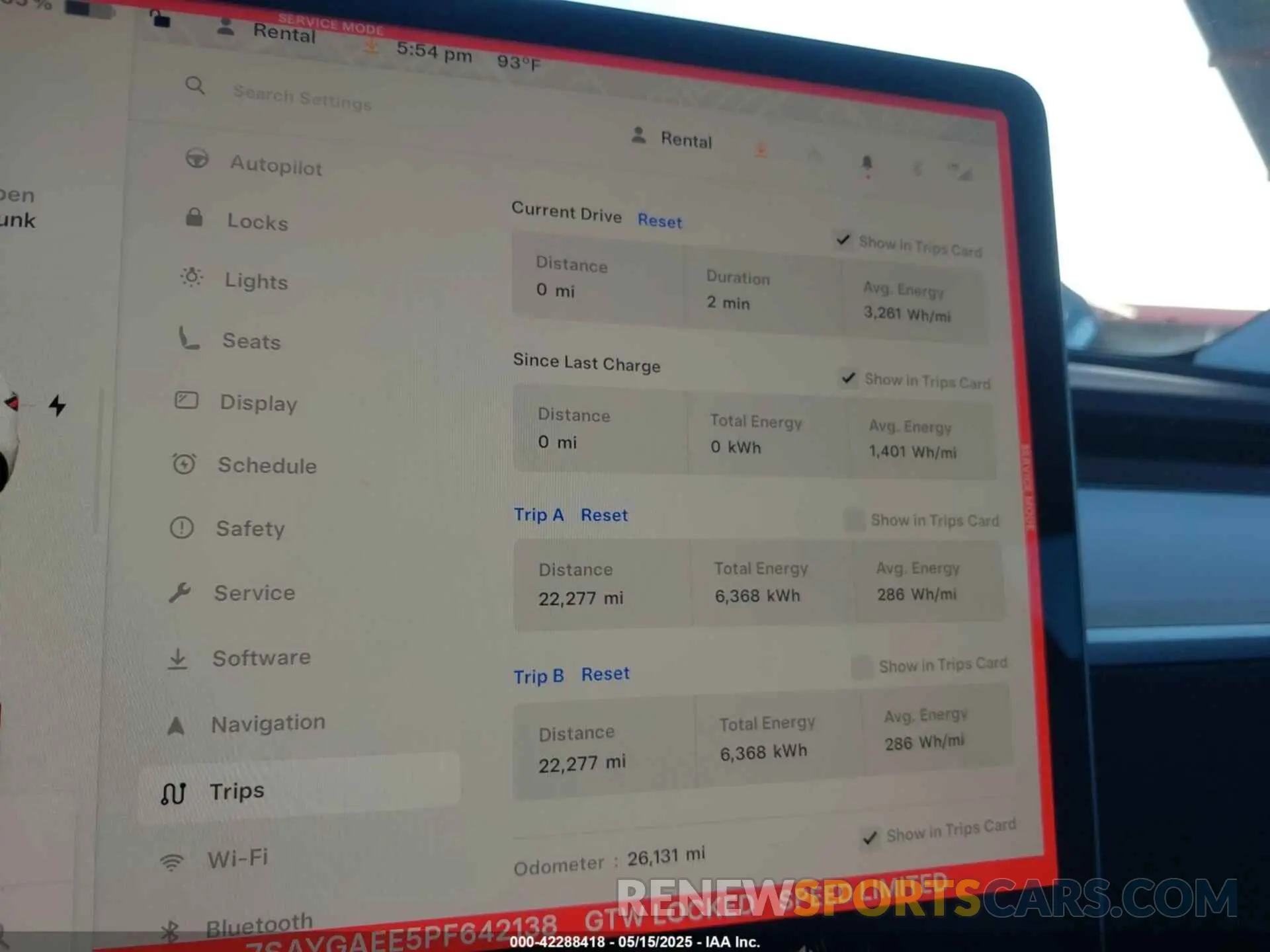 7 Photograph of a damaged car 7SAYGAEE5PF642138 TESLA MODEL Y 2023