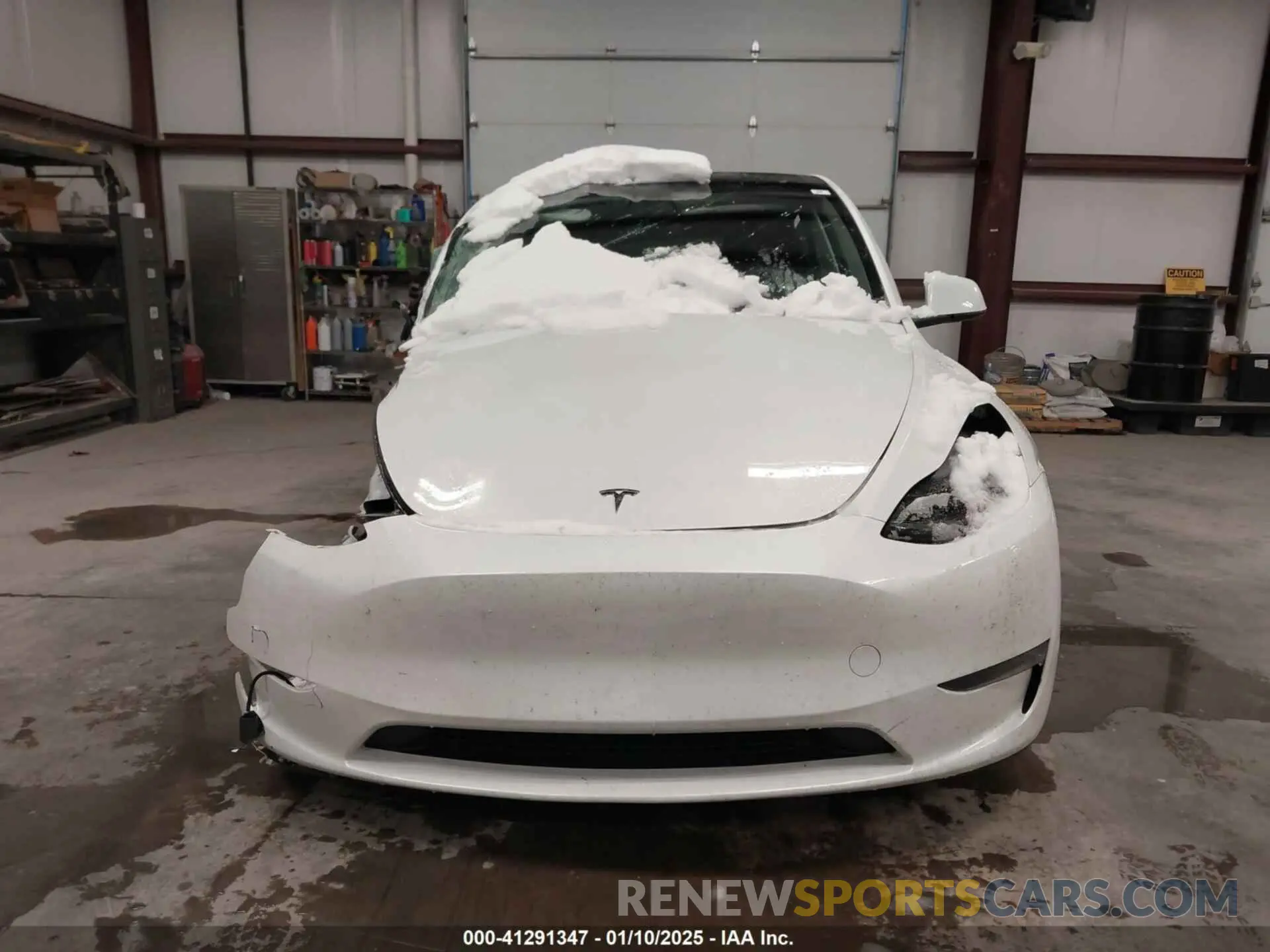 11 Фотография поврежденного автомобиля 7SAYGAEE5PF776101 TESLA MODEL Y 2023