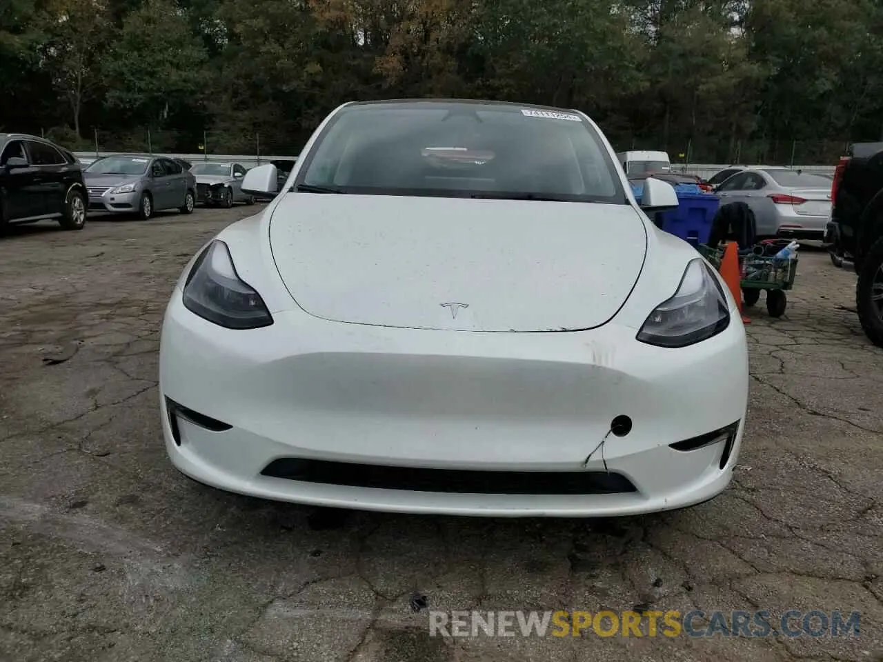 5 Photograph of a damaged car 7SAYGAEE5PF799717 TESLA MODEL Y 2023
