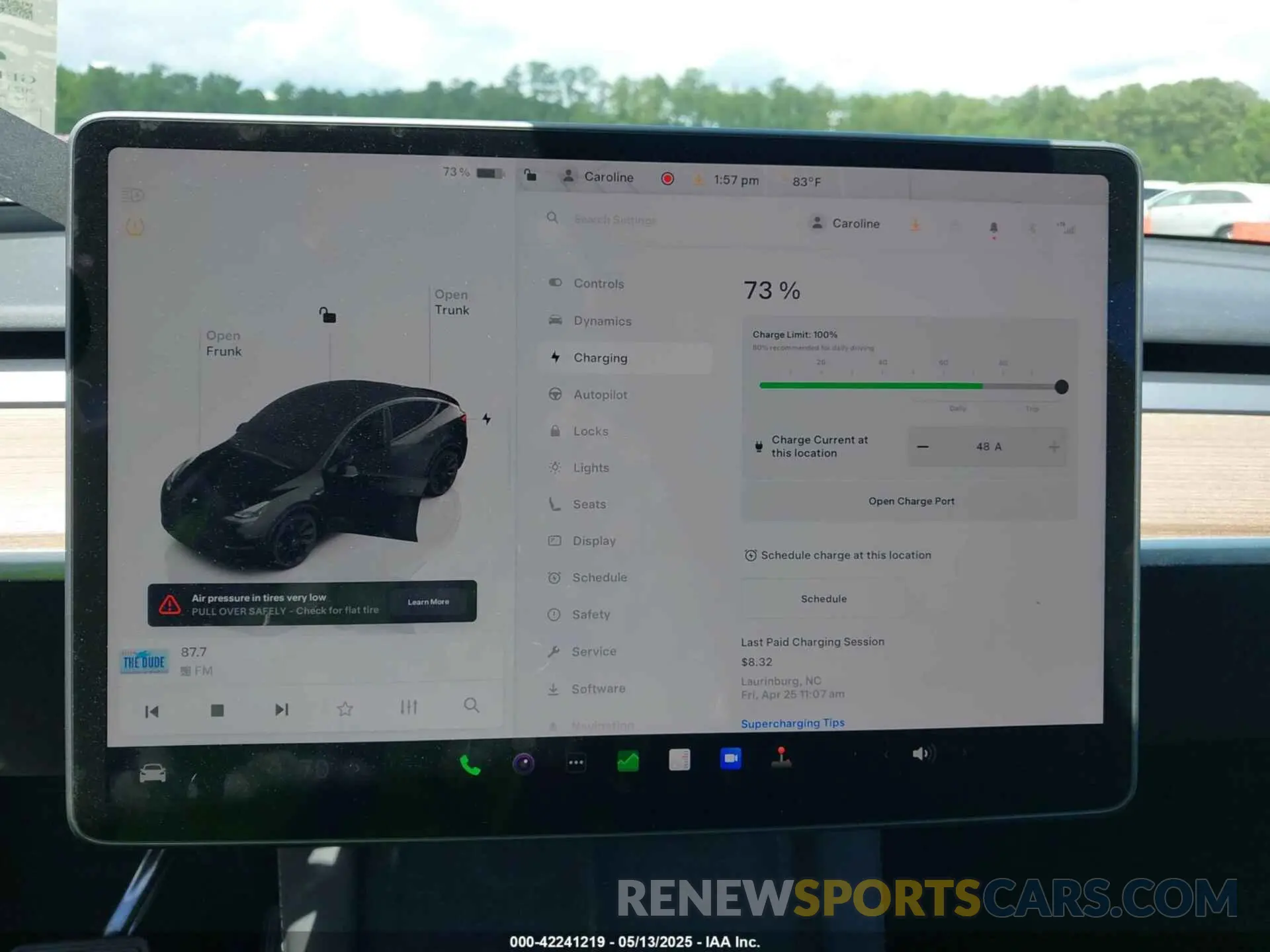 7 Photograph of a damaged car 7SAYGAEE5PF878157 TESLA MODEL Y 2023