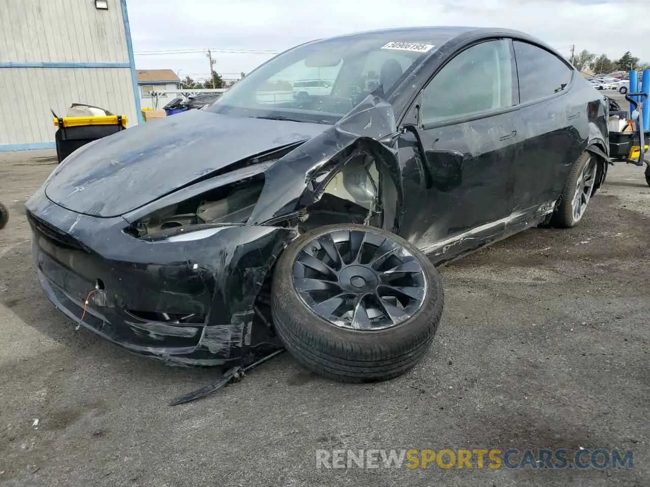 1 Фотография поврежденного автомобиля 7SAYGAEE5PF902148 TESLA MODEL Y 2023
