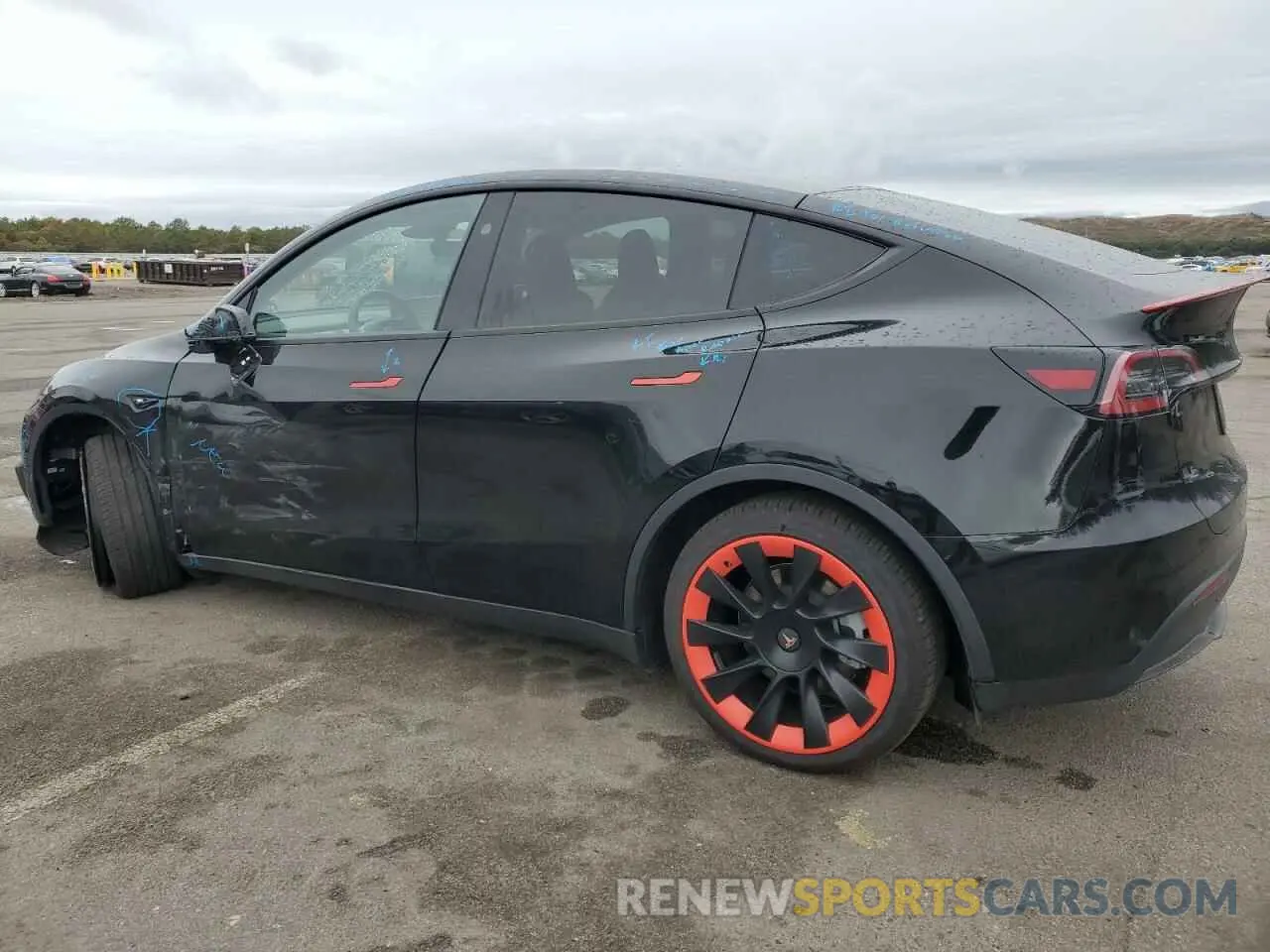 2 Фотография поврежденного автомобиля 7SAYGAEE5PF926448 TESLA MODEL Y 2023