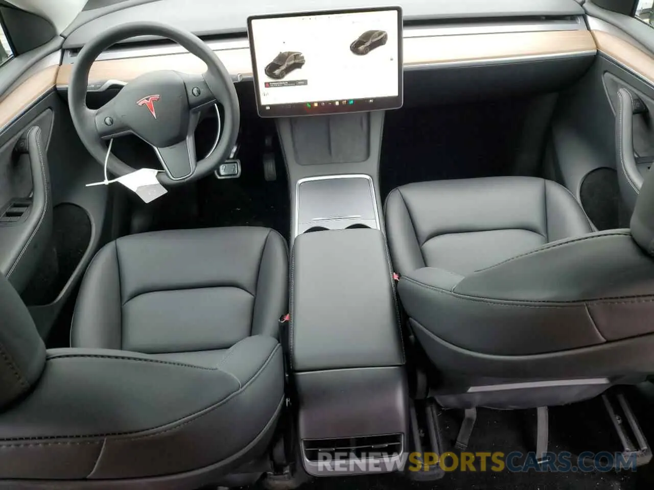 8 Фотография поврежденного автомобиля 7SAYGAEE5PF926448 TESLA MODEL Y 2023