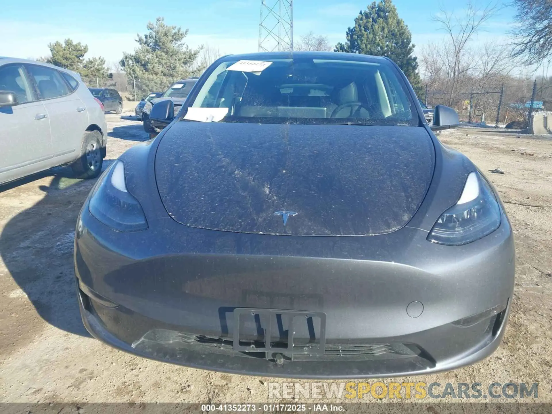 12 Фотография поврежденного автомобиля 7SAYGAEE5PF927115 TESLA MODEL Y 2023