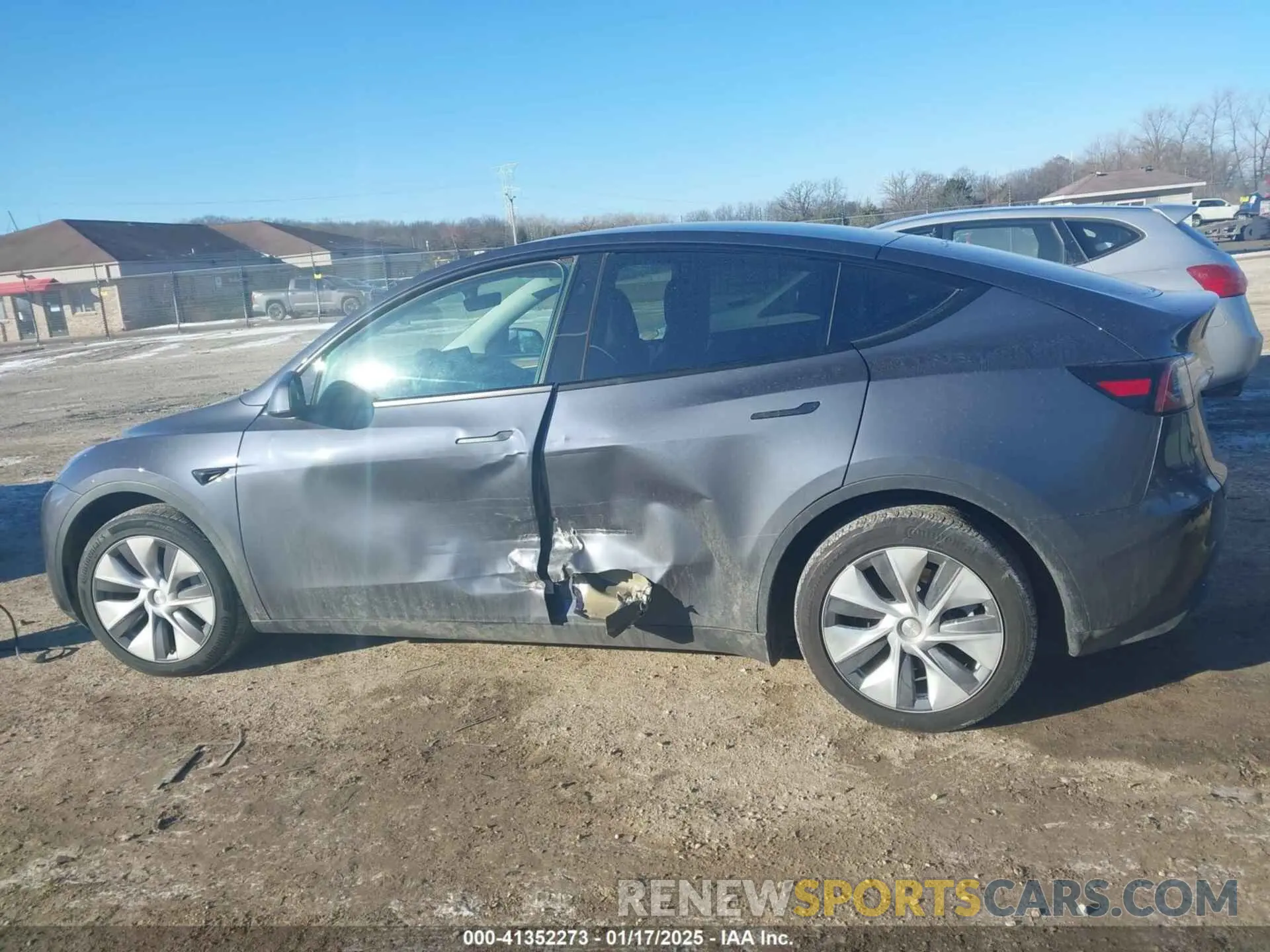 14 Фотография поврежденного автомобиля 7SAYGAEE5PF927115 TESLA MODEL Y 2023