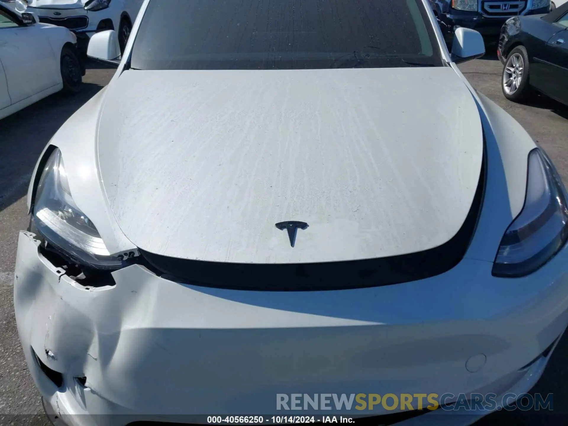 10 Фотография поврежденного автомобиля 7SAYGAEE6PF611528 TESLA MODEL Y 2023
