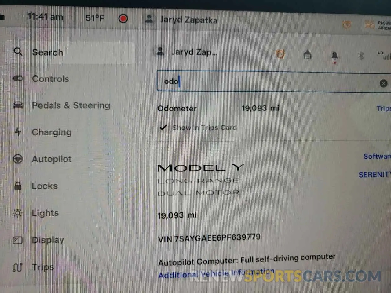 9 Photograph of a damaged car 7SAYGAEE6PF639779 TESLA MODEL Y 2023