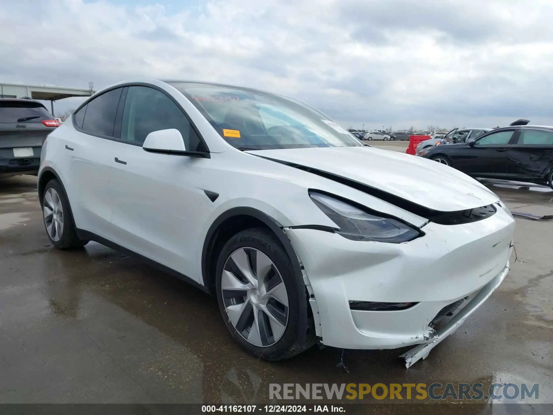 1 Photograph of a damaged car 7SAYGAEE6PF768444 TESLA MODEL Y 2023
