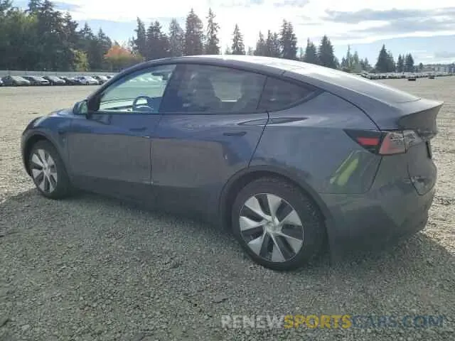 2 Photograph of a damaged car 7SAYGAEE6PF835639 TESLA MODEL Y 2023