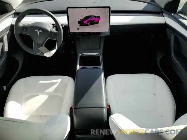 8 Photograph of a damaged car 7SAYGAEE6PF835639 TESLA MODEL Y 2023