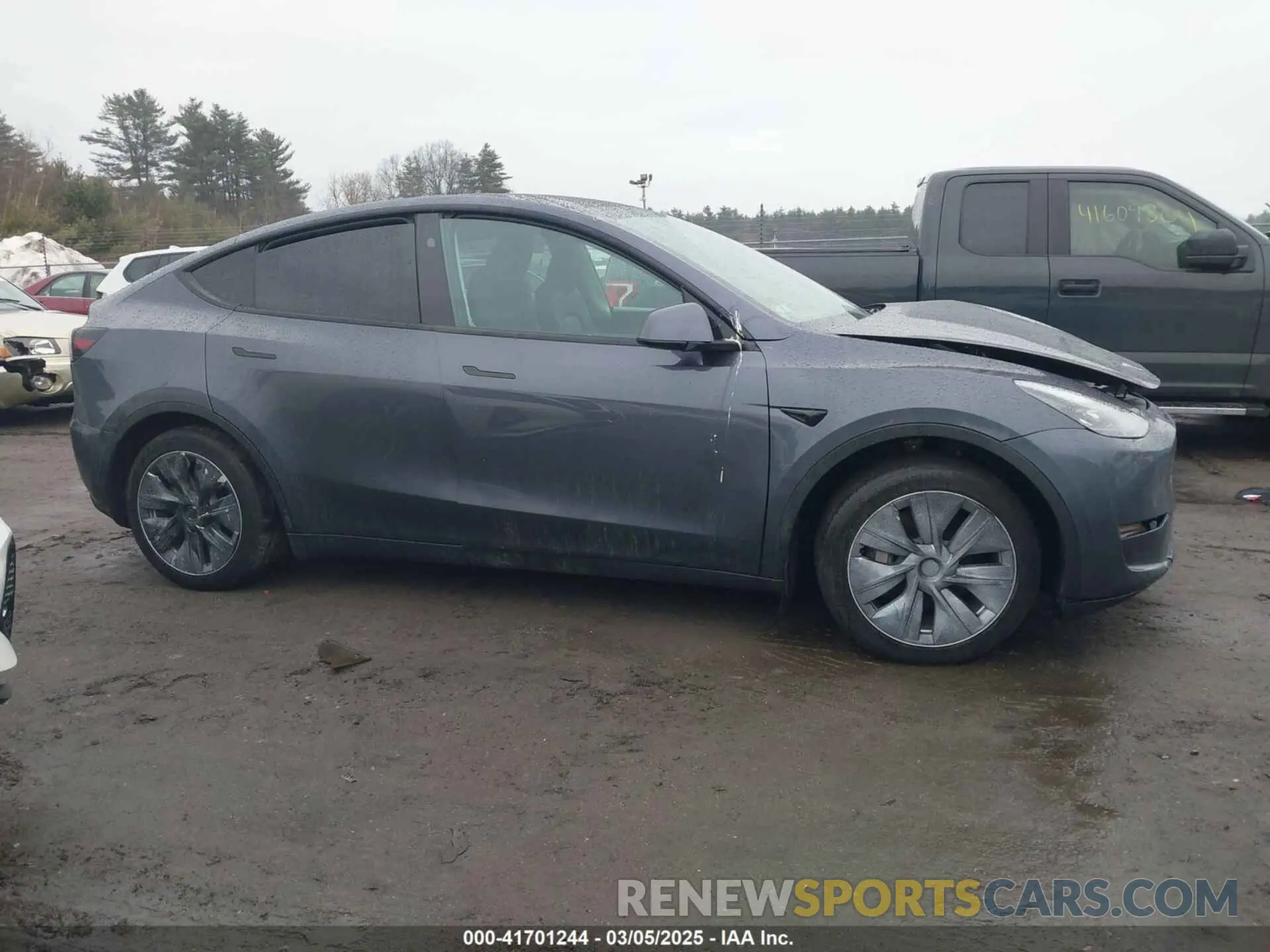 13 Фотография поврежденного автомобиля 7SAYGAEE6PF850027 TESLA MODEL Y 2023