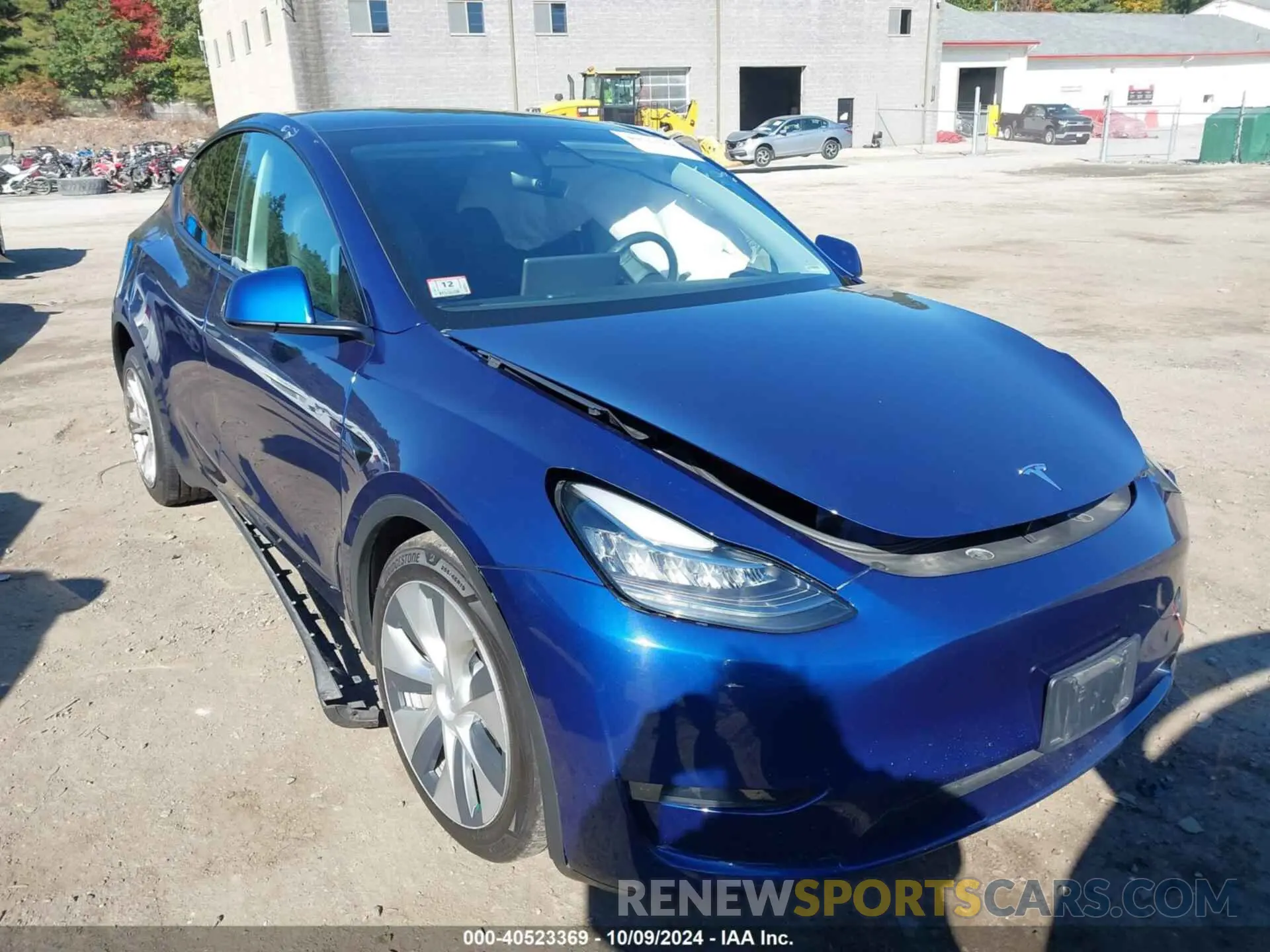 1 Фотография поврежденного автомобиля 7SAYGAEE7PF611442 TESLA MODEL Y 2023