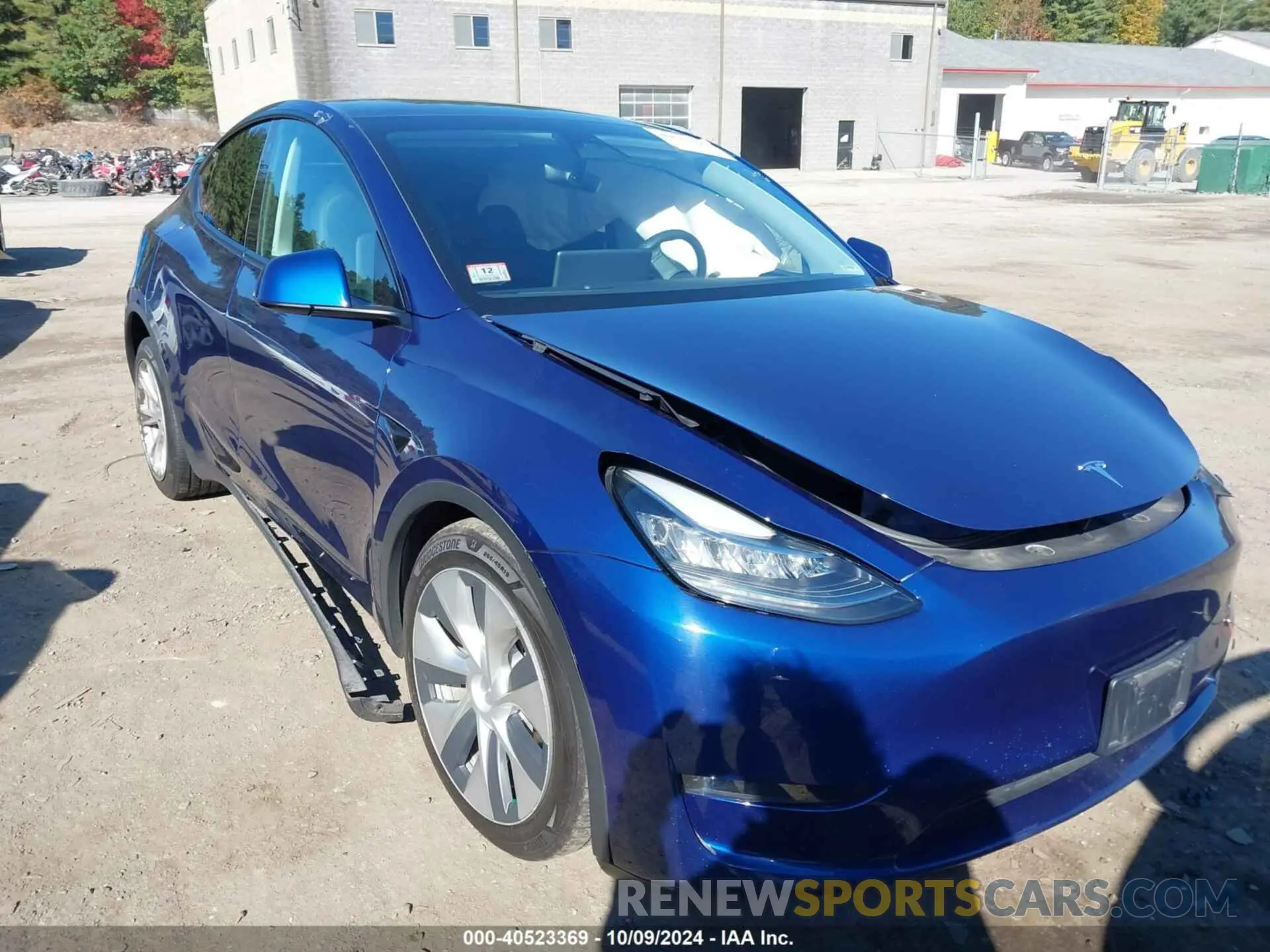 12 Фотография поврежденного автомобиля 7SAYGAEE7PF611442 TESLA MODEL Y 2023