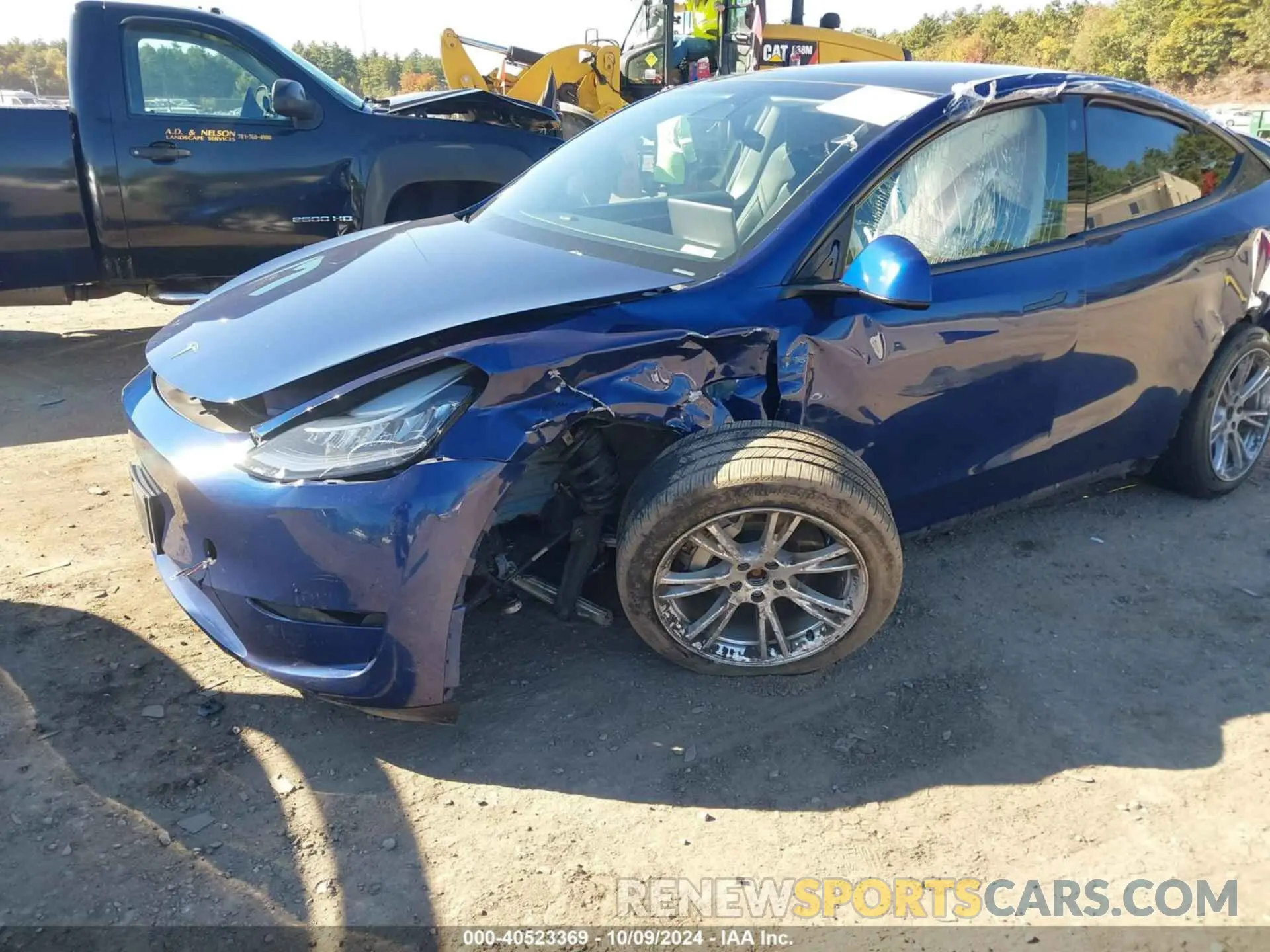 6 Фотография поврежденного автомобиля 7SAYGAEE7PF611442 TESLA MODEL Y 2023