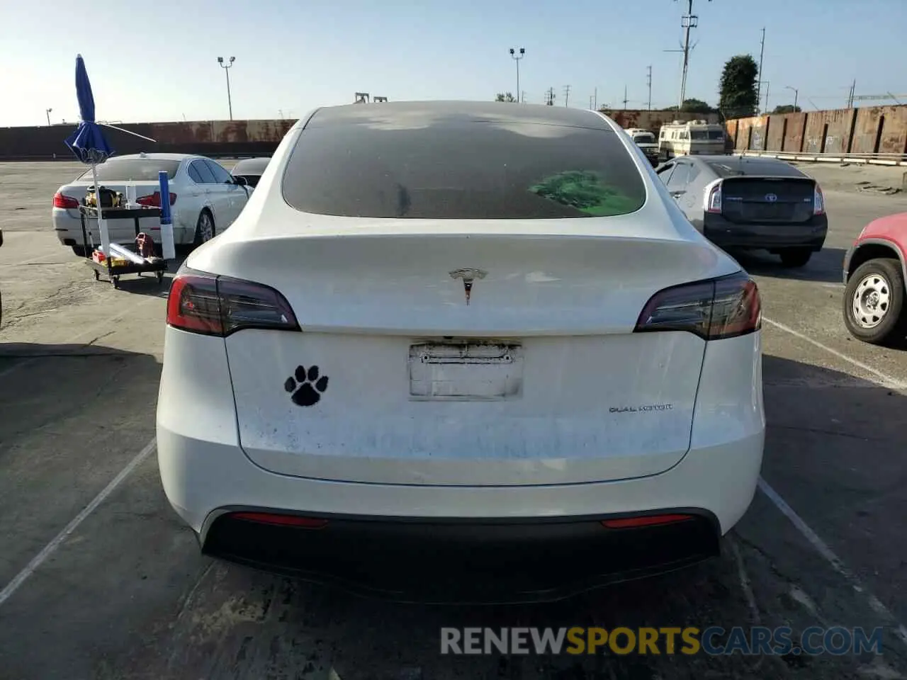 6 Фотография поврежденного автомобиля 7SAYGAEE7PF619170 TESLA MODEL Y 2023