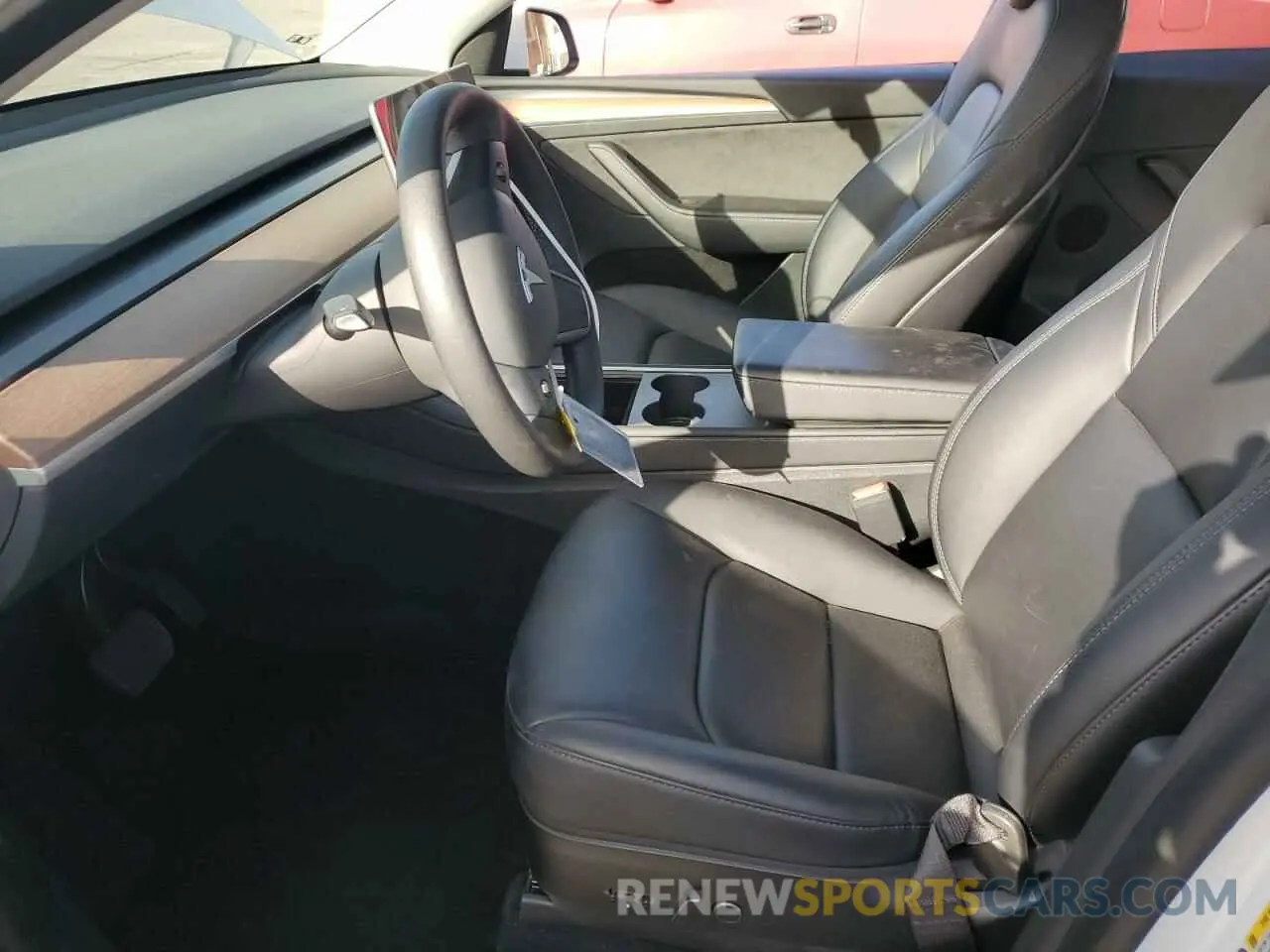 7 Фотография поврежденного автомобиля 7SAYGAEE7PF619170 TESLA MODEL Y 2023