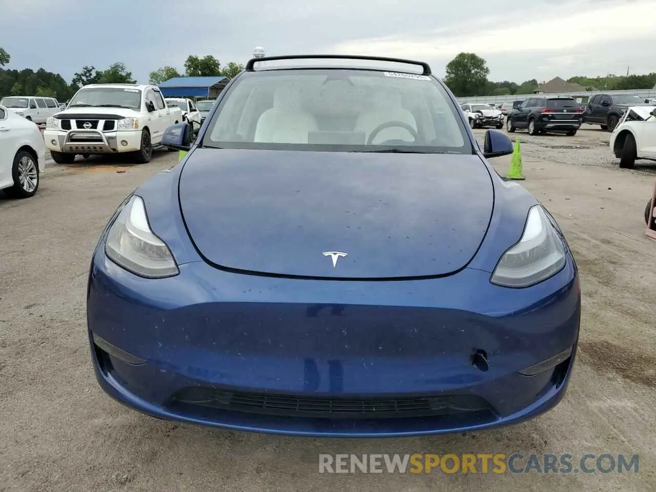 5 Фотография поврежденного автомобиля 7SAYGAEE7PF663198 TESLA MODEL Y 2023