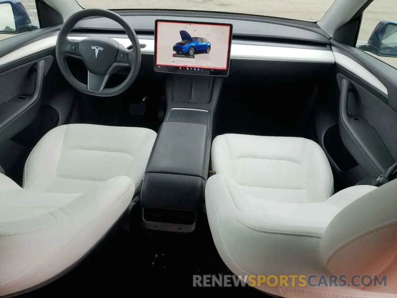 8 Фотография поврежденного автомобиля 7SAYGAEE7PF663198 TESLA MODEL Y 2023