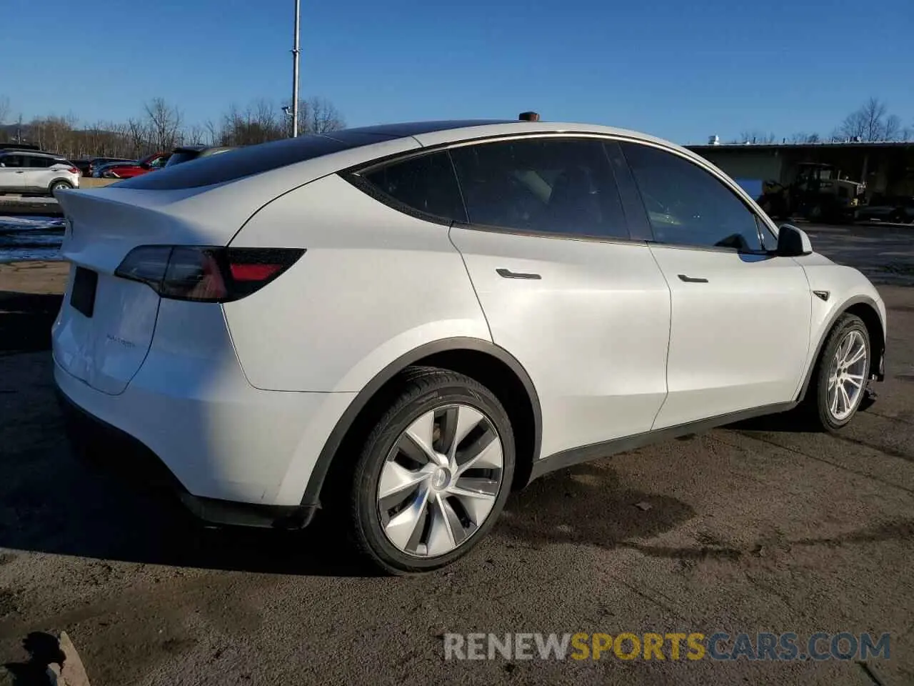 3 Photograph of a damaged car 7SAYGAEE7PF689574 TESLA MODEL Y 2023