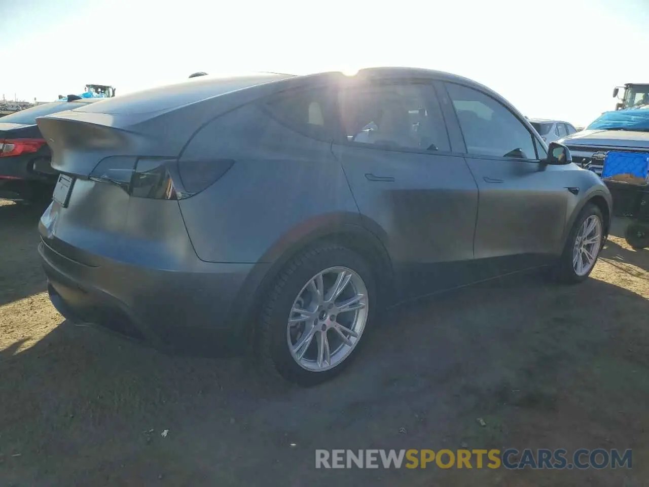3 Photograph of a damaged car 7SAYGAEE7PF798438 TESLA MODEL Y 2023
