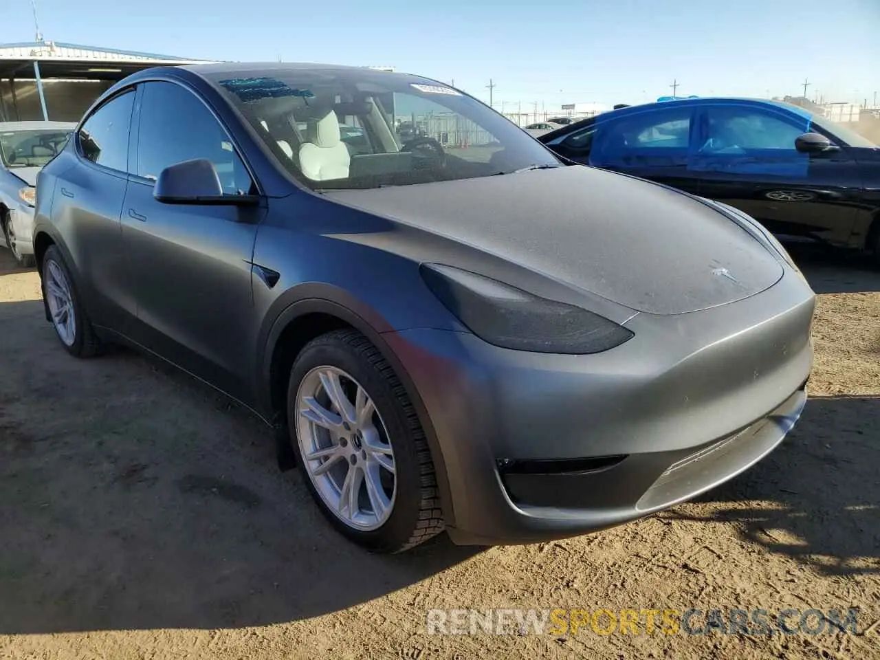 4 Photograph of a damaged car 7SAYGAEE7PF798438 TESLA MODEL Y 2023