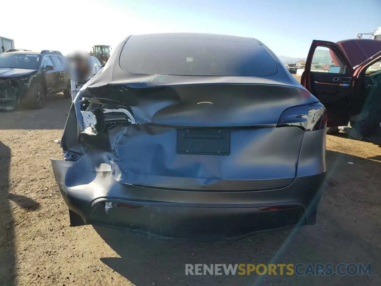 6 Photograph of a damaged car 7SAYGAEE7PF798438 TESLA MODEL Y 2023