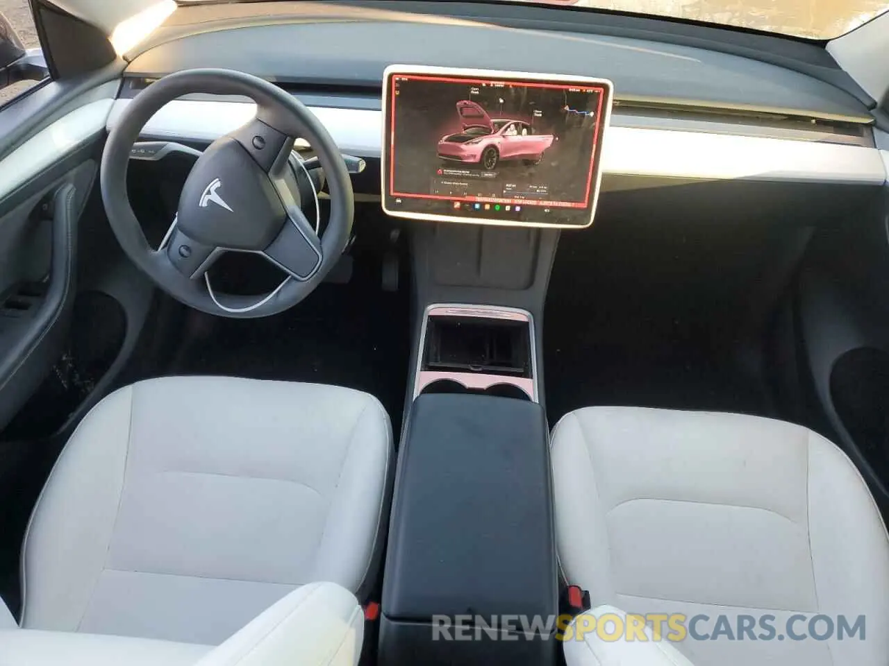 8 Photograph of a damaged car 7SAYGAEE7PF967664 TESLA MODEL Y 2023