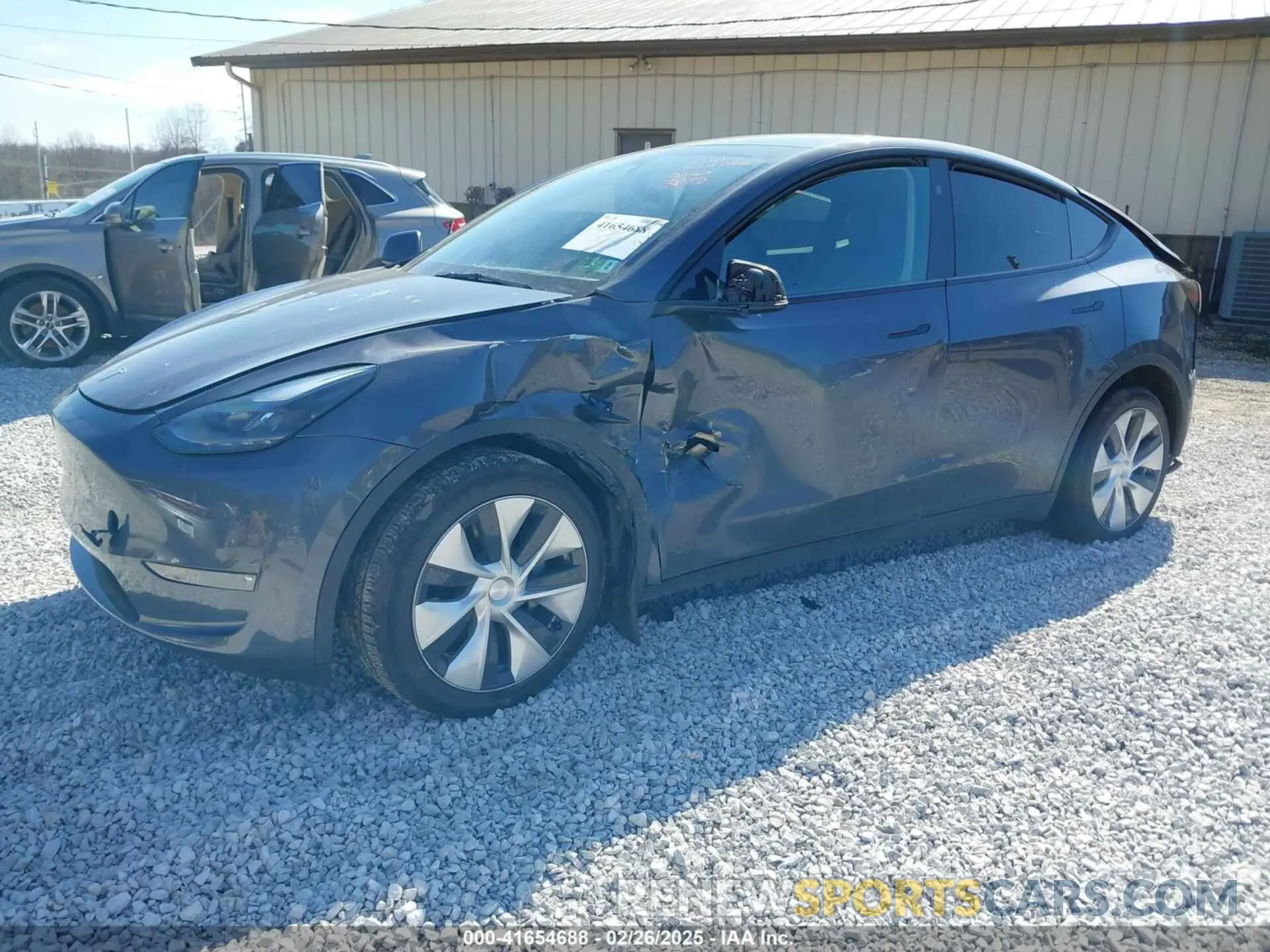 2 Фотография поврежденного автомобиля 7SAYGAEE7PF971620 TESLA MODEL Y 2023
