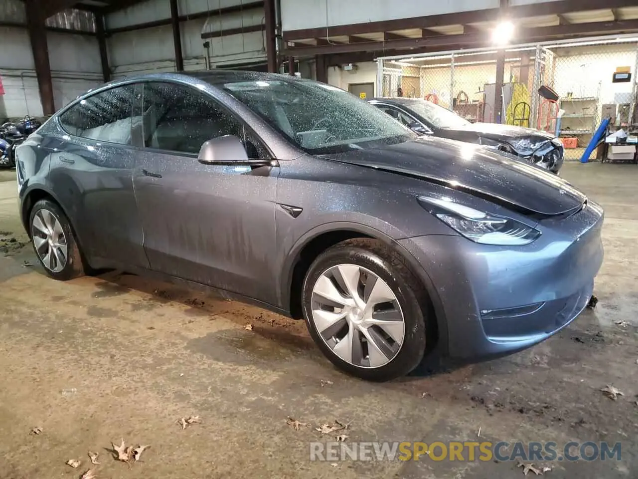 4 Фотография поврежденного автомобиля 7SAYGAEE8PF584641 TESLA MODEL Y 2023