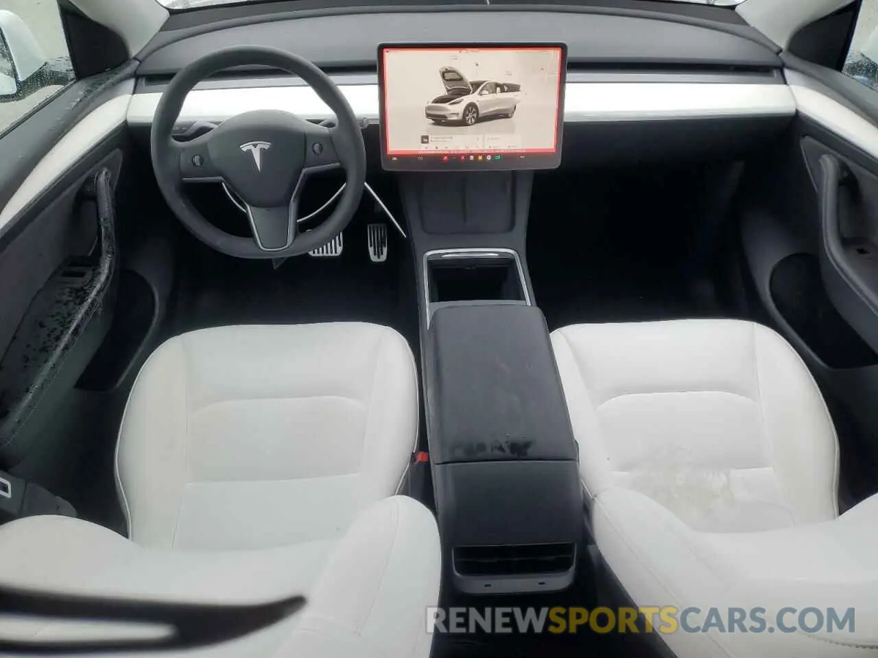 8 Фотография поврежденного автомобиля 7SAYGAEE8PF599740 TESLA MODEL Y 2023