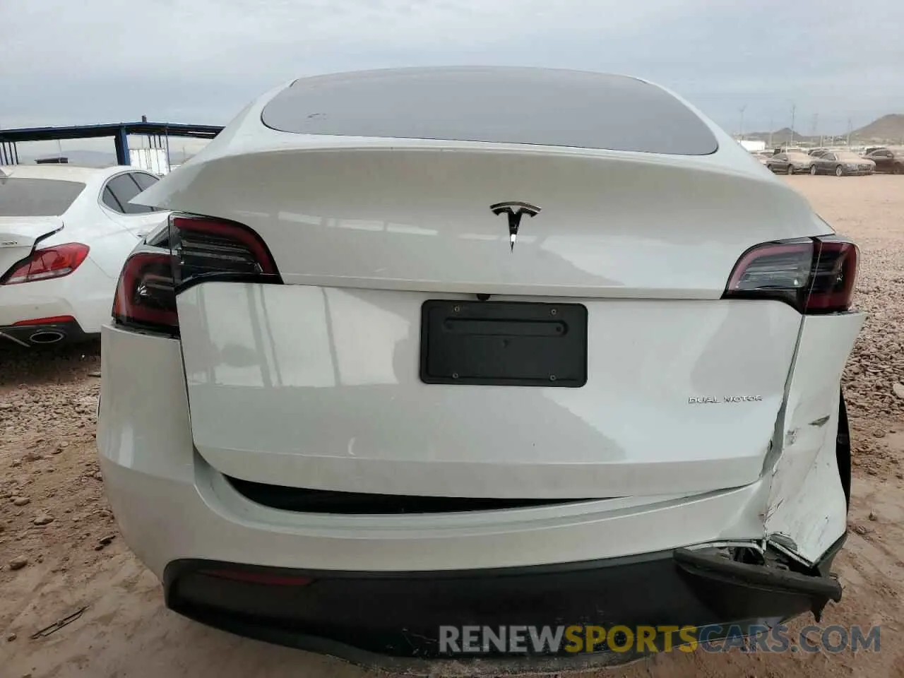 6 Photograph of a damaged car 7SAYGAEE8PF615709 TESLA MODEL Y 2023