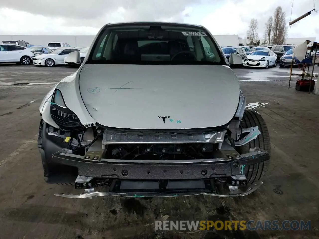 5 Photograph of a damaged car 7SAYGAEE8PF622093 TESLA MODEL Y 2023