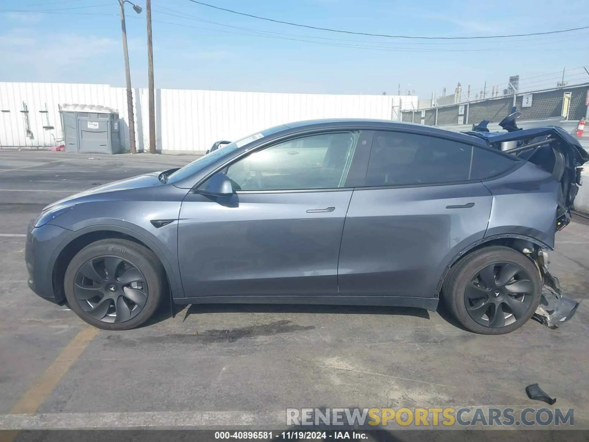 13 Photograph of a damaged car 7SAYGAEE8PF623860 TESLA MODEL Y 2023