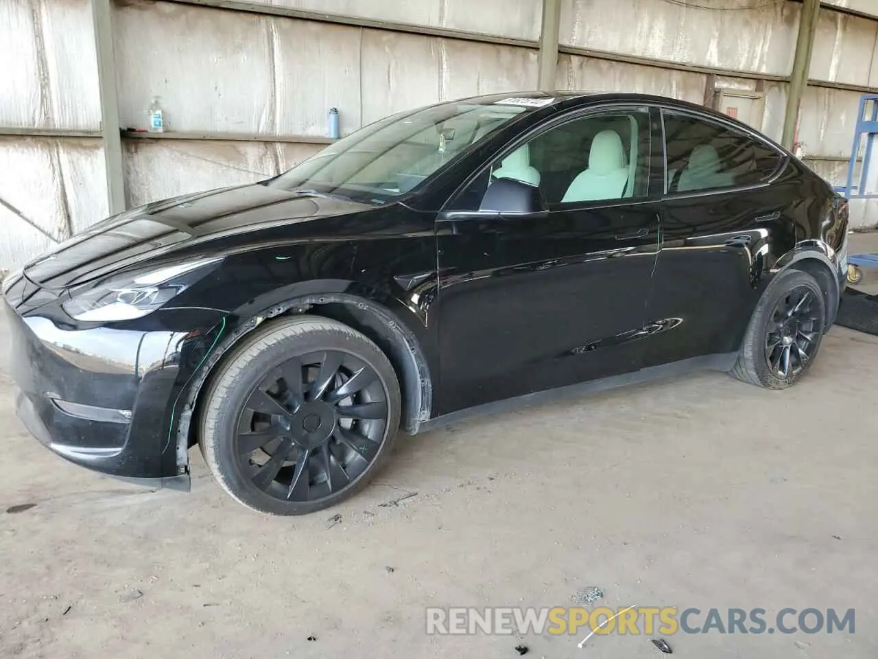 1 Фотография поврежденного автомобиля 7SAYGAEE8PF644661 TESLA MODEL Y 2023