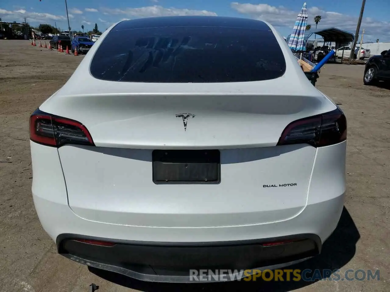 6 Фотография поврежденного автомобиля 7SAYGAEE8PF645129 TESLA MODEL Y 2023