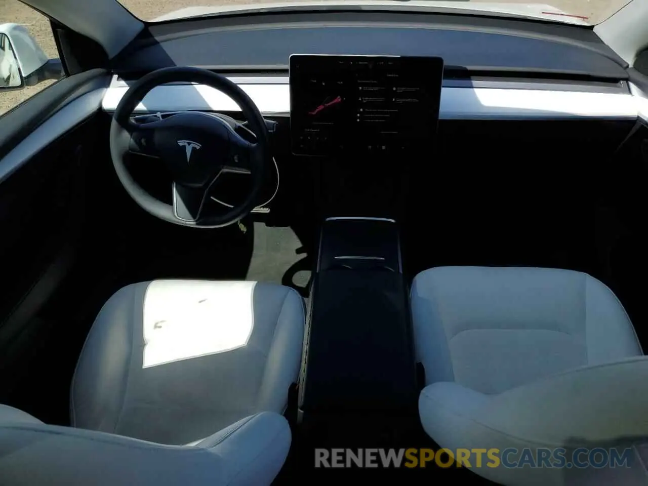 8 Фотография поврежденного автомобиля 7SAYGAEE8PF645129 TESLA MODEL Y 2023