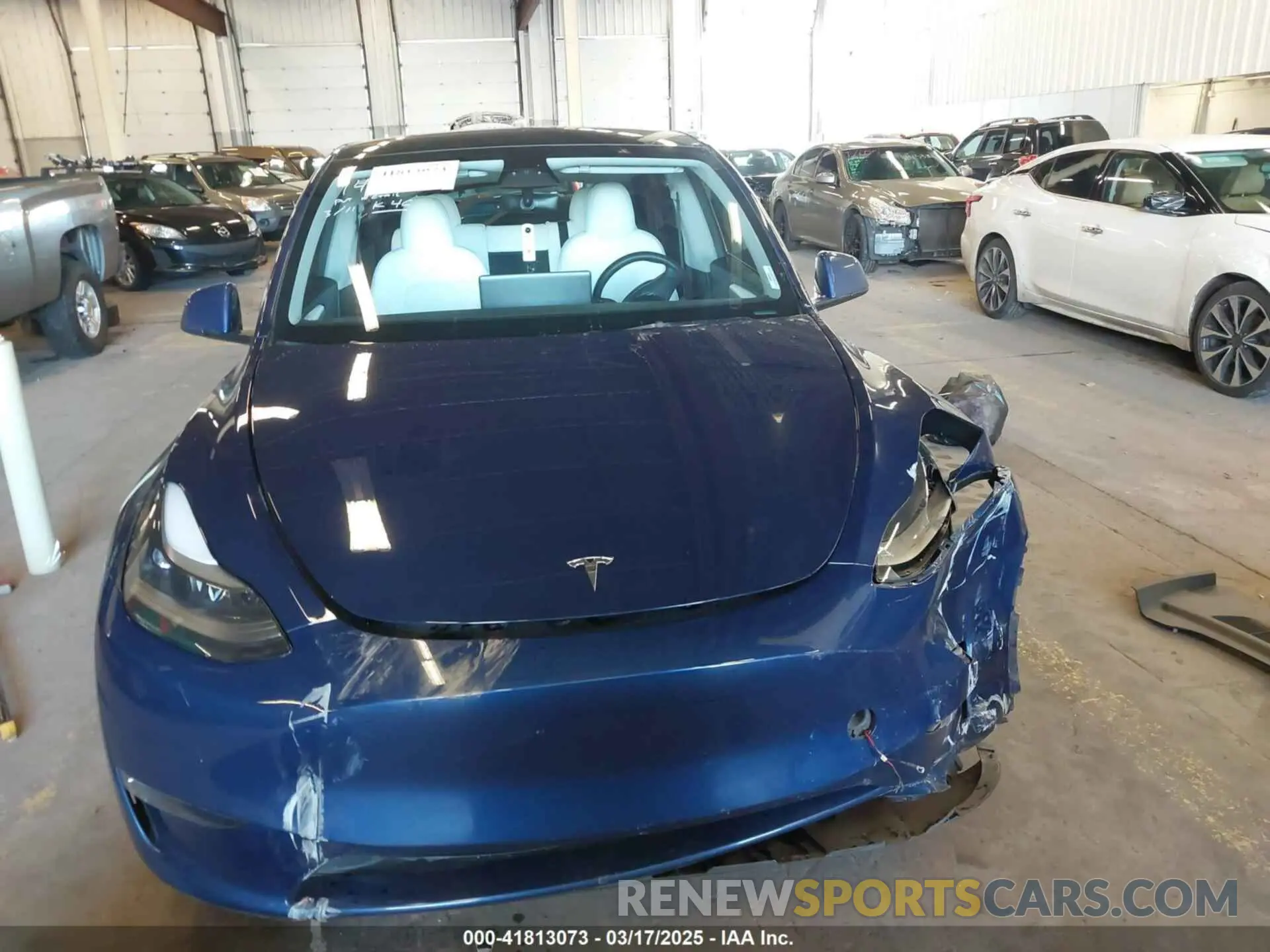 13 Фотография поврежденного автомобиля 7SAYGAEE8PF661220 TESLA MODEL Y 2023