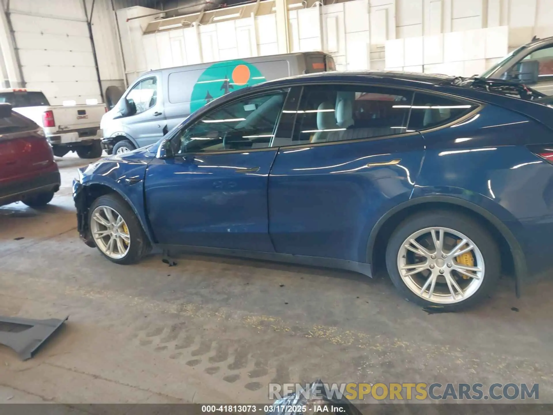 15 Фотография поврежденного автомобиля 7SAYGAEE8PF661220 TESLA MODEL Y 2023