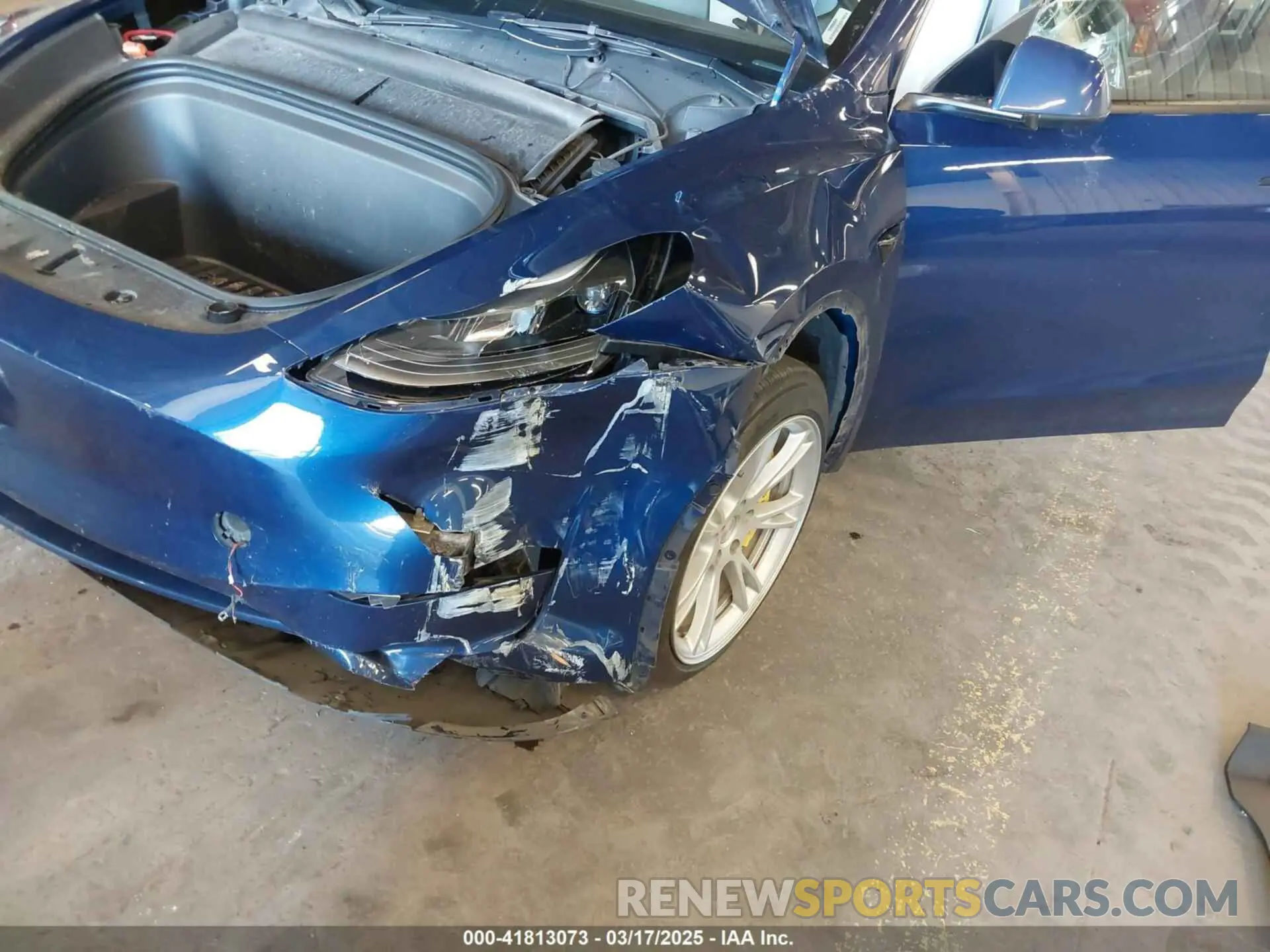 6 Фотография поврежденного автомобиля 7SAYGAEE8PF661220 TESLA MODEL Y 2023
